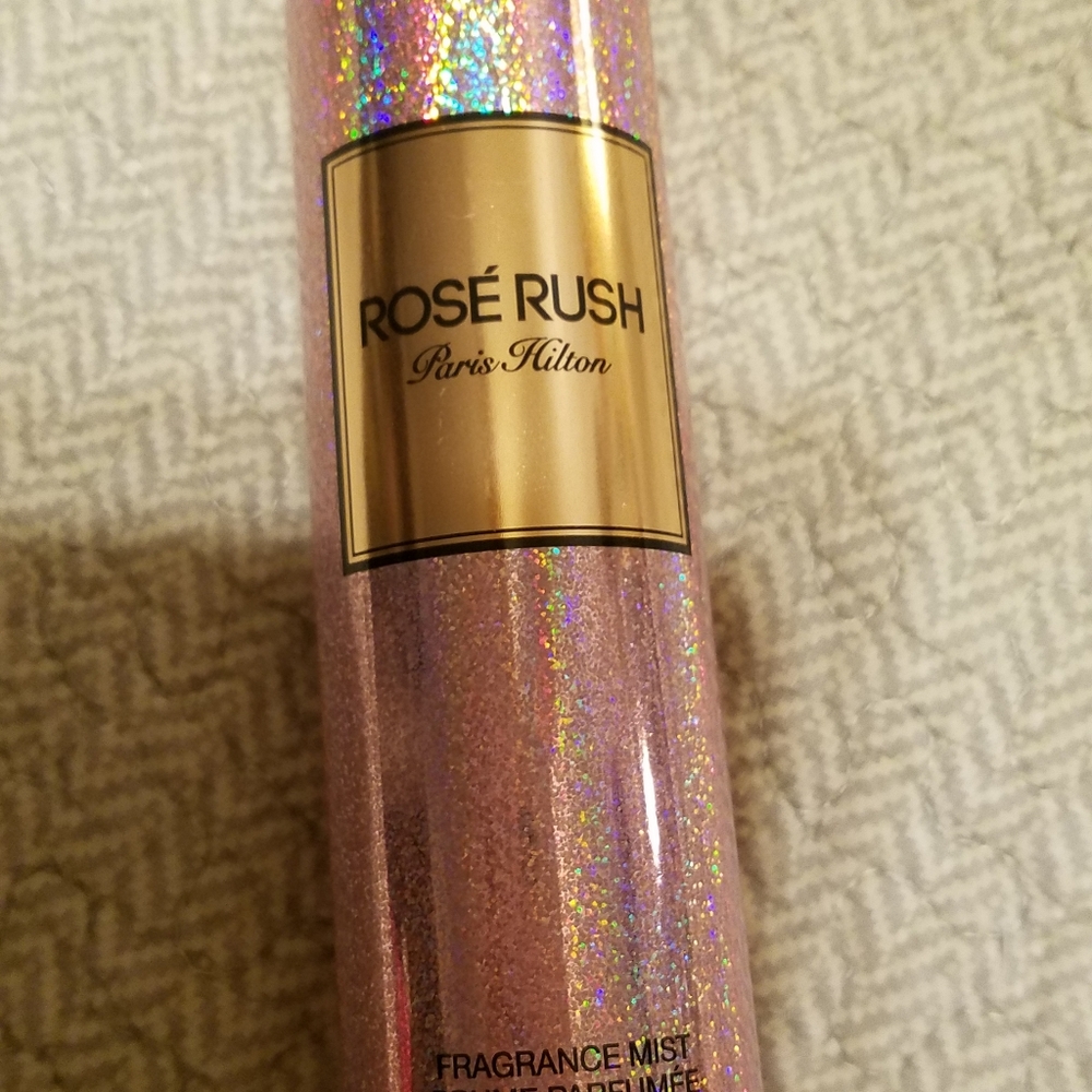 Rose Rush fine fragrance mistBy Paris Hilton spray purfume  8 fl.oz.Please g
